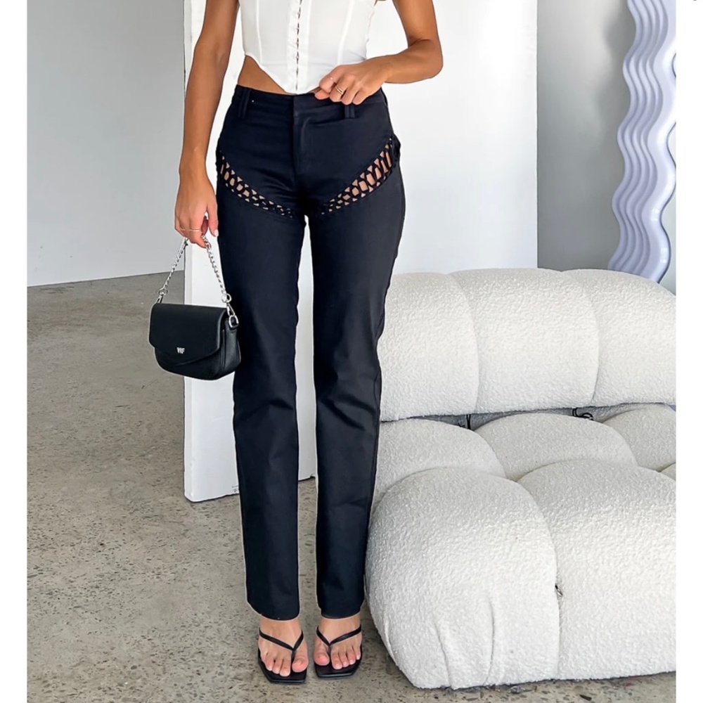 NWT sold out WHITE FOX good intentions cargo pants